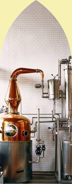 Monk's own distillery